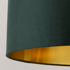 Green Velvet Light Shade (40cm)