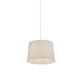 Ivory Tapered Linen Light Shade (30cm)