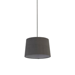 Grey Tapered Linen Light Shade (30cm)