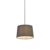 Grey Tapered Linen Light Shade (30cm)