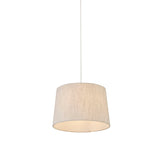 Taupe Tapered Linen Light Shade (30cm)