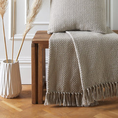 Hayden Natural Large Cotton Throw (200cm x 200cm)