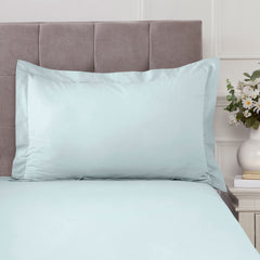 100% Cotton 180TC Duckegg Oxford Pillowcase Pair