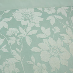 Lottie Soft Green Luxury Cotton Rich Jacquard Duvet Cover