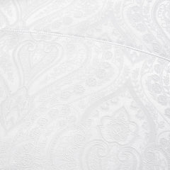 Regency White Luxury Cotton Rich Jacquard Duvet Cover