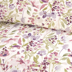 Wildflower Lilac Reversible Super Soft Duvet Set