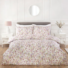 Wildflower Lilac Reversible Super Soft Duvet Set