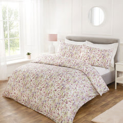 Wildflower Lilac Reversible Super Soft Duvet Set