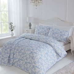 Toile Blue 100% Cotton Duvet Set