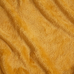 Luxor Ochre Fleece Throw (120cm x 150cm)
