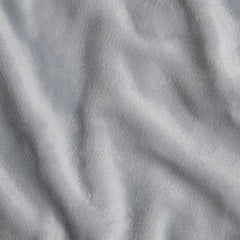 Luxor Silver Fleece Throw (120cm x 150cm)