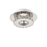 Small Modern Circle Crystal LED Ceiling Light