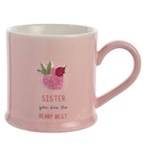 Sister Embossed Mug