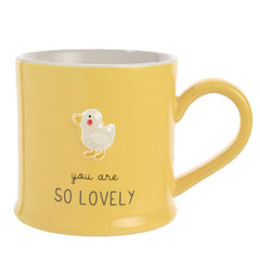 You're So Lovely Embossed Mug