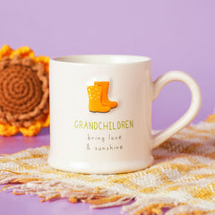 Grandchildren Embossed Mug