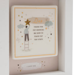 The Little Things Boxed Plaque Dad