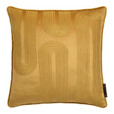 Laurence Llewelyn-Bowen Diva Embroidery Ochre Cushion (43cm x 43cm)