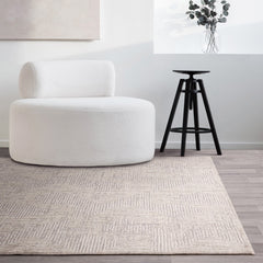 Laurent LA05 Boho Geometric Grey Rug