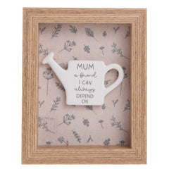Moments Framed Plaque Mum Friend