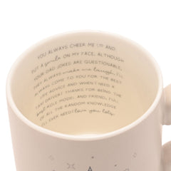 Moments Mug With Inside Words Dad
