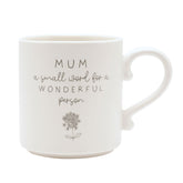 Moments Mug With Inside Words Mum