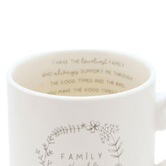 Moments Mug With Inside Words Family