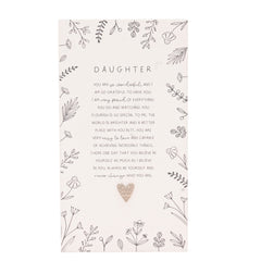 Moments Standing Verse Plaque Daughter