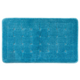 Orkney Aqua Crosshatch Bath Mat