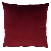 Opulence Burgundy Velvet Cushion Cover (50cm x 50cm)