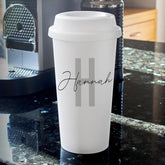 Personalised Initial Travel Cup