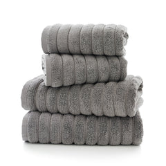 The Lyndon Company Ribbleton 700gsm Zero Twist Dove Grey Towels