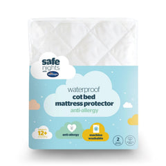 Silentnight Safe Nights Cot Bed Waterproof Mattress Protector