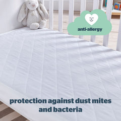 Silentnight Safe Nights Cot Bed Waterproof Mattress Protector