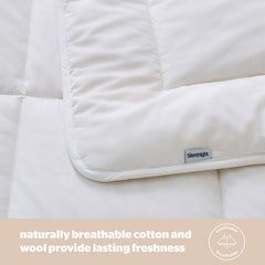 Silentnight Lightweight Wool Duvet