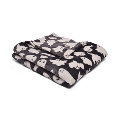 Spooky Ghosts Cosy Fleece Throw