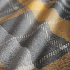 Colville Check Ochre Brushed Cotton Duvet Set