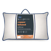 Silentnight Wellbeing Copper Infused Pillow - Medium Support