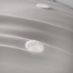 Dot Garden Silver 100% Cotton Duvet Set