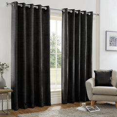 Kent Black Made to Measure Curtains