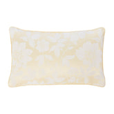 Lottie Lemon Luxury Jacquard Filled Boudoir Cushion (30cm x 50cm)