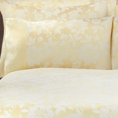 Lottie Lemon Luxury Jacquard Housewife Pillowcase Pair