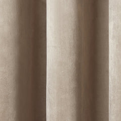 Montrose Linen Velvet Blackout Thermal Coated Eyelet Curtains