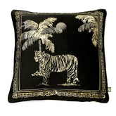 Laurence Llewelyn-Bowen Tiger Tiger Black Cushion (43cm x 43cm)