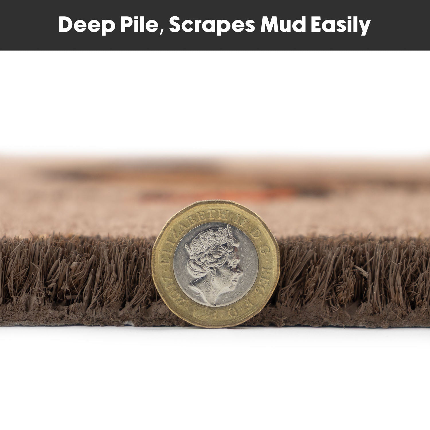 Ducks Eco-Friendly Latex Backed Coir Entrance Doormat