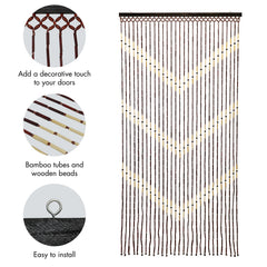 Provence Chevron Door Curtain