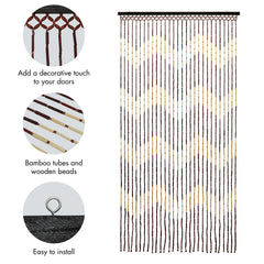 Provence Zig Zag Door Curtain