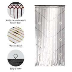 Tuscany Arrow Beaded Door Curtain