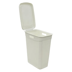 Loop  Ivory 43L Slim Laundry Basket