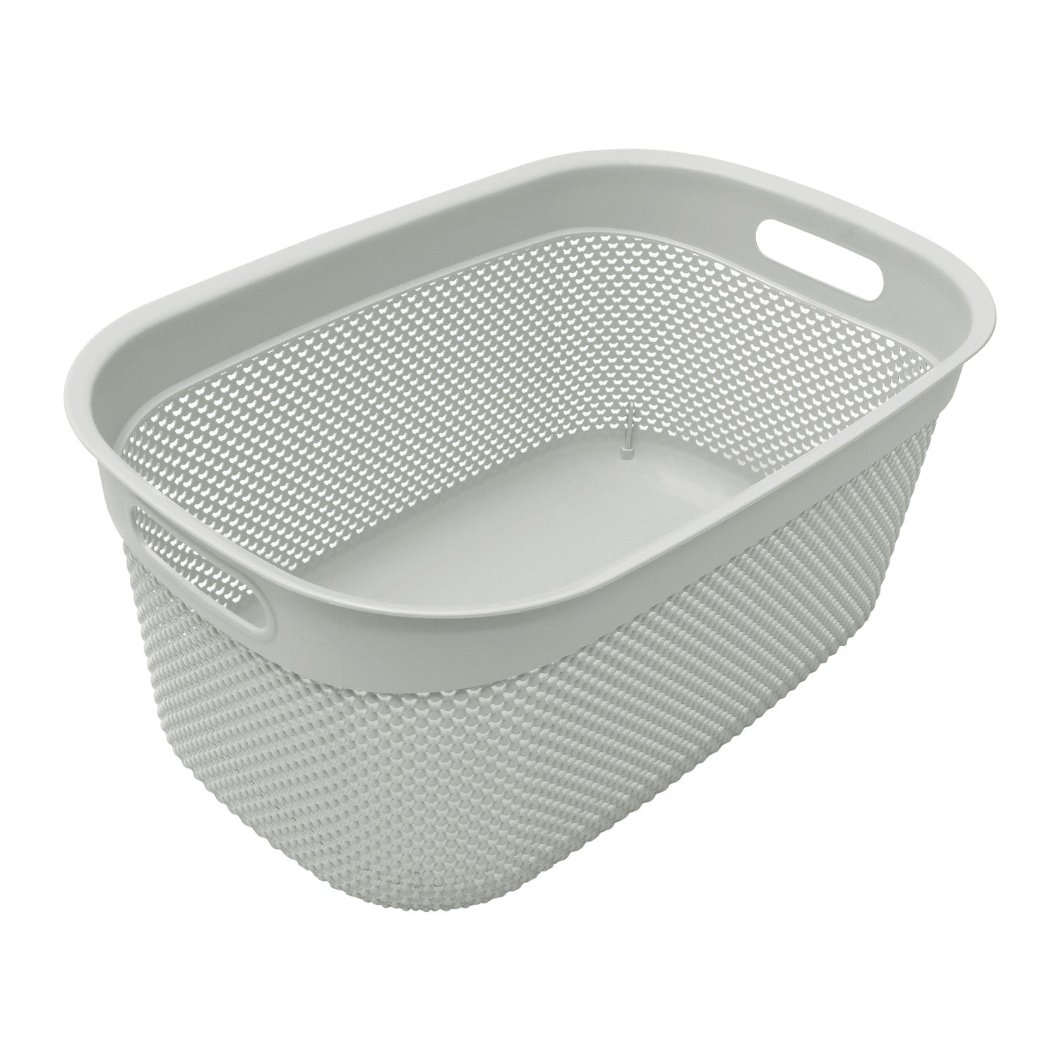 Droplette Ice Grey 33L Laundry Basket
