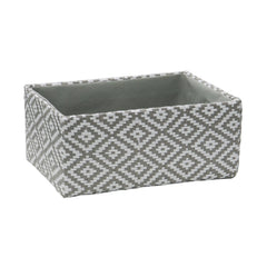 Argyle Set of 2 Rectangular Paper Storage Baskets